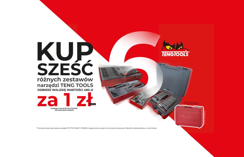 Promocja walizek TengTools
