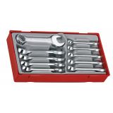 Zestaw kluczy płasko-oczkowych Teng Tools TT6010M