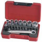 Zestaw kluczy nasadowych z chwytem kwadratowym 1/4" Teng Tools T1420