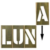 Szablon malarski - litery 25 mm