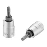 Nasadka trzpieniowa 6-kątna z chwytem 1/4" 3 mm