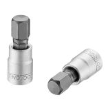 Nasadka trzpieniowa 6-kątna z chwytem 1/4" 8 mm