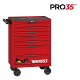 Wózek narzędziowy TKW26R278F PRO35TM wraz z zestawem narzędzi - 278 elementów