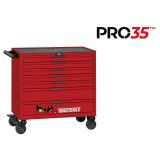 Wózek narzędziowy TKW37R513F PRO35TM wraz z zestawem narzędzi - 513 elementów