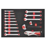 15-elementowy zestaw kluczy i szczypiec Teng Tools TTESP15