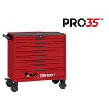 Wózek narzędziowy TKW37R525FC PRO35TM wraz z zestawem narzędzi - 525 elementów