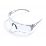 Okulary ochronne ZEKLER 76 białe/przeźroczyste
