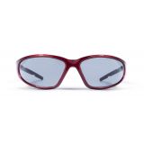 Okulary ochronne ZEKLER Z101 szare - oprawki czerwone