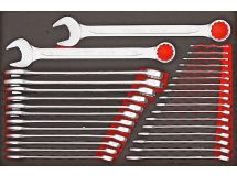 31-elementowy Zestaw kluczy płasko-oczkowych Teng Tools TTESP31