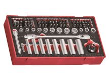 Zestaw 87 grotów wymiennych i nasadek Teng Tools TEA1487