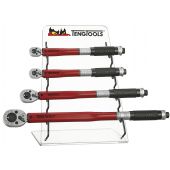 Stojak ekspozycyjny z kluczami dynamometrycznymi Teng Tools DIS-FT08