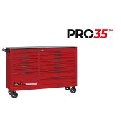 Wózek narzędziowy TSW64R15 PRO35TM wraz z zestawem narzędzi - 1047 elementów