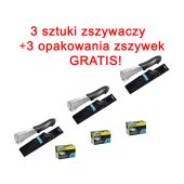 Zszywacz młotkowy R311 z uchwytem na pasek + zszywki GRATIS