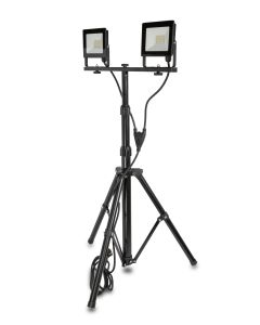 Lampy robocze ze statywem GRUNDA LED 2X1800 LM