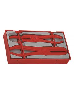 3-elementowy zestaw szczypiec zaciskowych do węży Teng Tools TTHC03