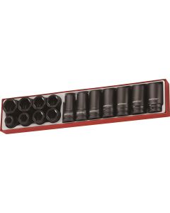 15-elementowy zestaw nasadek maszynowych z chwytem kwadratowym 3/4", Teng Tools TTX9415