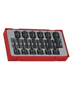 12-elementowy zestaw grotów maszynowych TX Teng Tools TT9212TX