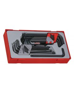 Zestaw kluczy trzpieniowych sześciokątnych/TX Teng Tools TTHT28