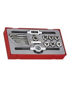 17-elementowy zestaw gwintowników Teng Tools TTTD17